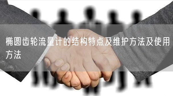 橢圓齒輪流量計的結構特點及維護方法及使用方法(圖1)