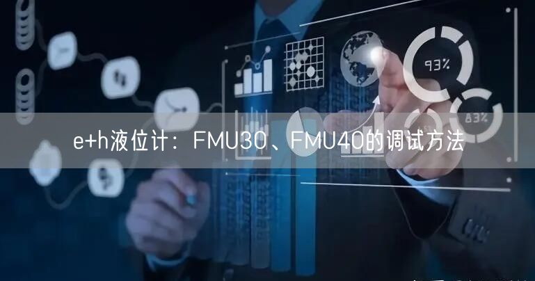 e+h液位計(jì)：FMU30、FMU40的調(diào)試方法(圖1)