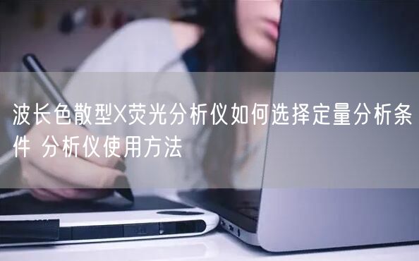 波長色散型X熒光分析儀如何選擇定量分析條件 分析儀使用方法(圖1)