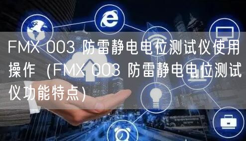 FMX 003 防雷靜電電位測試儀使用操作（FMX 003 防雷靜電電位測試儀功能特點(diǎn)）(圖1)